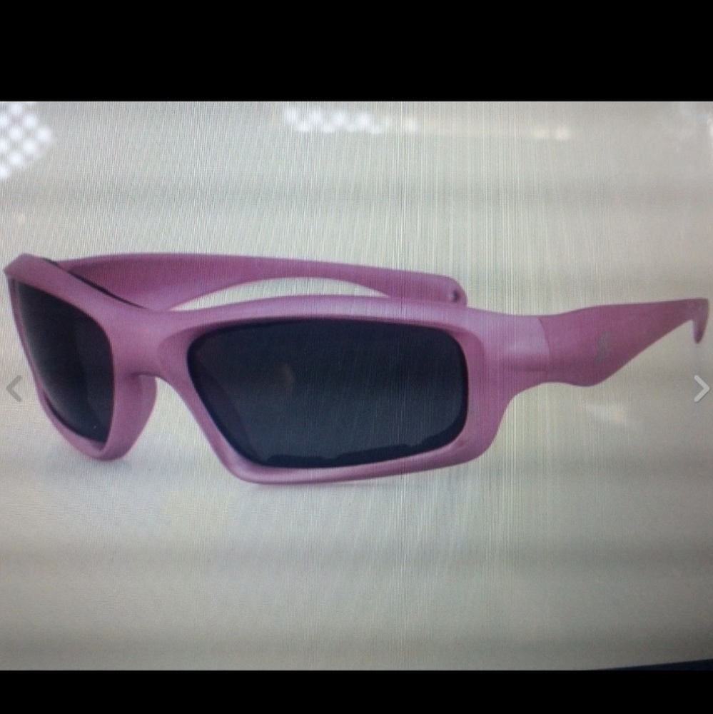 ZAN SEATTLE PINK SMOKE RIDING GLASSES WITH FOAM